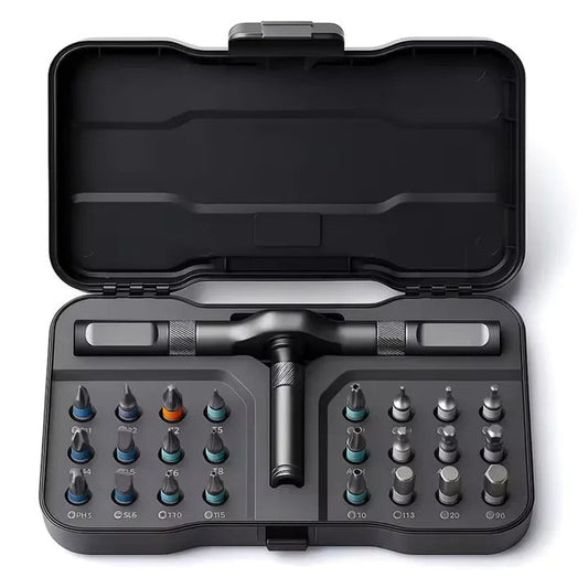 【SummerVibes】24-in-1 Multi-Purpose Magnetic Ratchet Screwdriver & Wrench Set